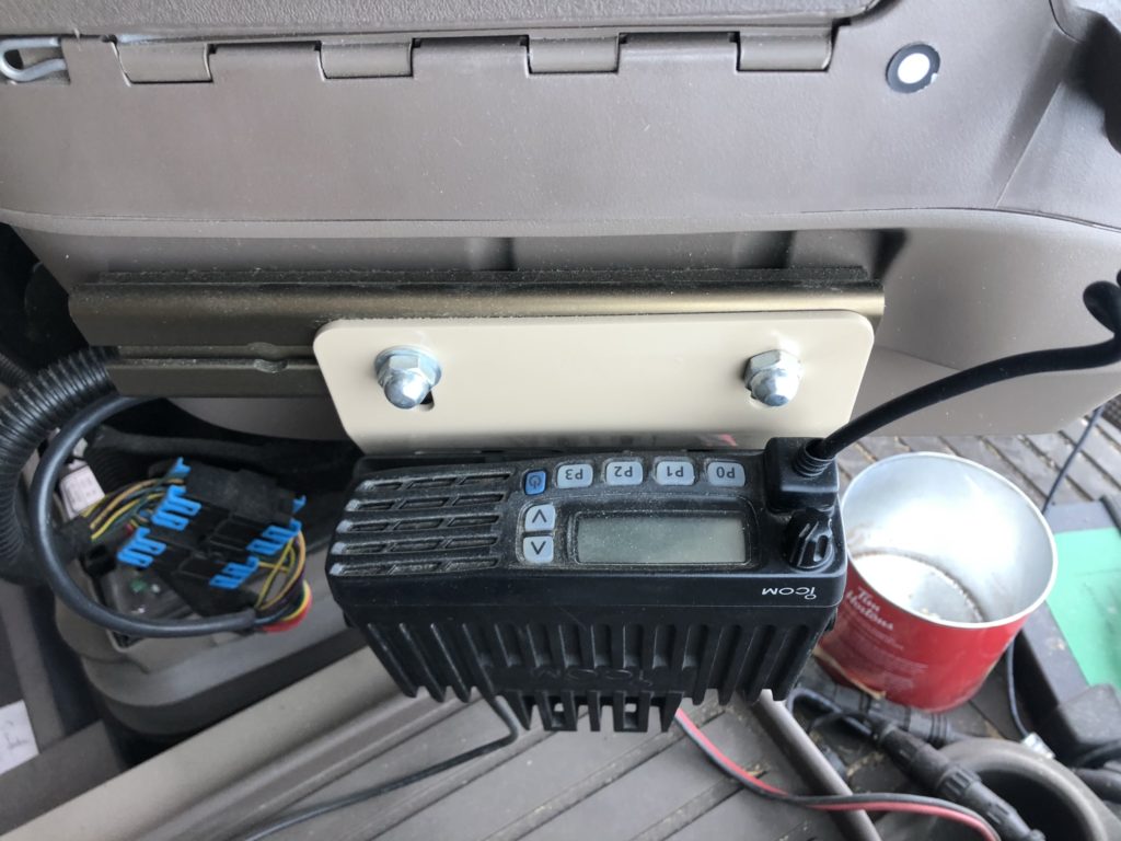 Combine 2Way Radio Bracket II The Attachment Farm